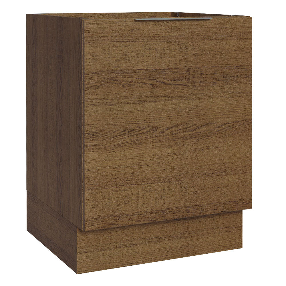 Balcão Cozinha 60 x 60 cm 1 Porta (Sem Tampo) Rustic Stella Madesa