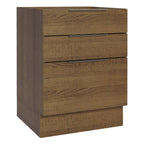 Balcão Cozinha 60 x 60 cm 3 Gavetas (Sem Tampo) Rustic Stella Madesa