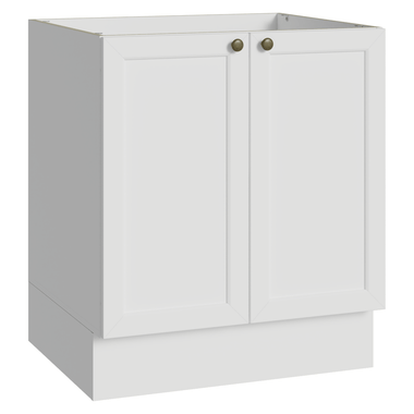 Balcão de Cozinha 70 x 60 cm 2 Portas (Sem Tampo) Branco Vik Madesa