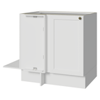 Balcão de Canto para Linha de 60 cm Profundidade (Sem Tampo) Branco Vik Madesa