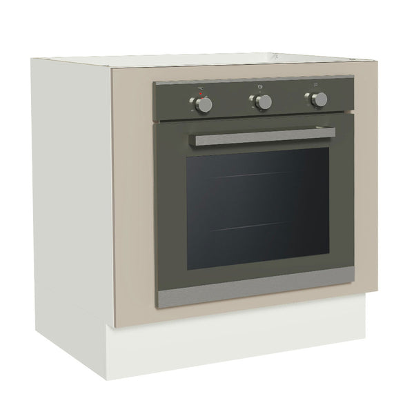 Balcão para Forno de Embutir 80 x 60 cm Sem Tampo Branco/Crema Agata Madesa
