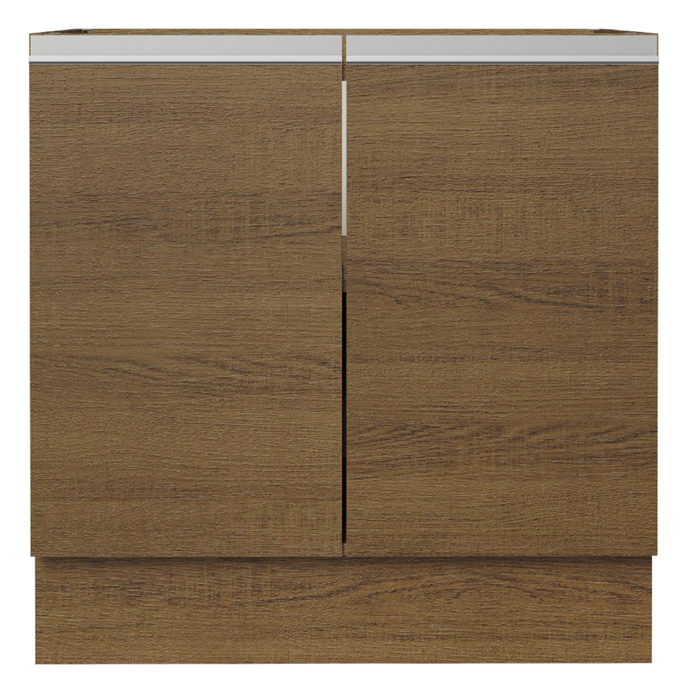 Balcão Cozinha 80 x 60 cm 2 Portas (Sem Tampo) Rustic Glamy Madesa
