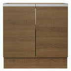 Balcão Cozinha 80 x 60 cm 2 Portas (Sem Tampo) Rustic Glamy Madesa