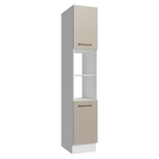 Paneleiro 40 x 60 cm 2 Portas e 2 Nichos Branco/Crema Agata Madesa