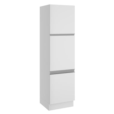 Paneleiro Madesa Glamy 60 x 60 cm 3 Portas Branco