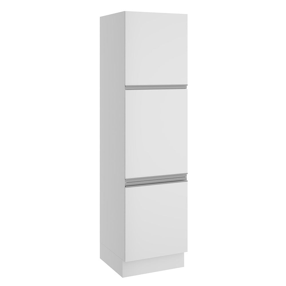 Paneleiro Madesa Glamy 60 x 60 cm 3 Portas Branco