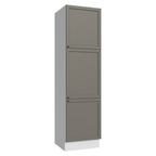 Paneleiro 60 x 60 cm 3 Portas Branco/Cinza Vik Madesa