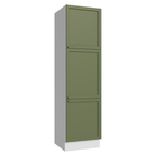 Paneleiro 60 x 60 cm 3 Portas Branco/Verde Vik Madesa