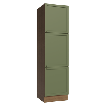 Paneleiro 60 x 60 cm 3 Portas Rustic/Verde Vik Madesa
