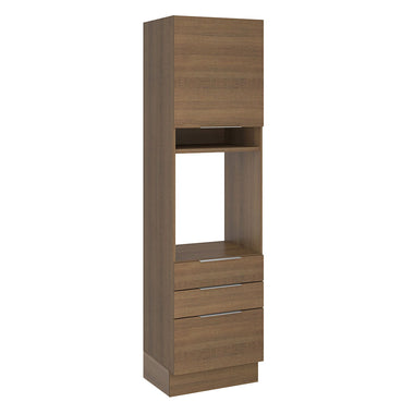 Torre Quente Madesa Stella 60 x 60 cm 1 Porta 3 Gavetas Rustic