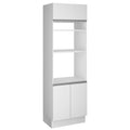 Torre Quente Madesa Glamy 70 x 60 cm 3 Portas Branco