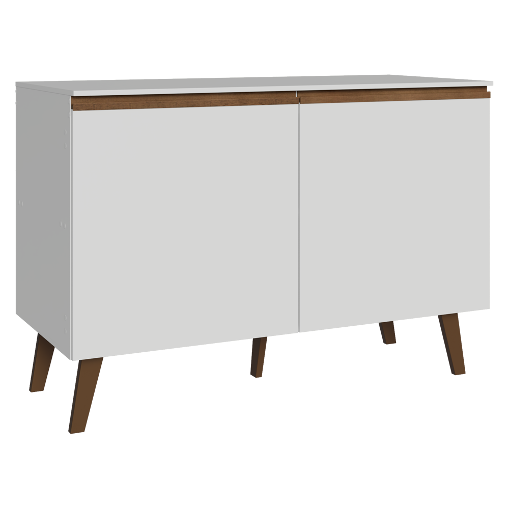 Balcão de Cozinha com 2 Portas 120 cm Branco Pieta Madesa