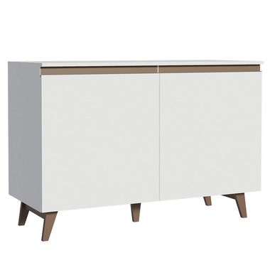 Balcão Gabinete de Pia 2 Portas Branco Madesa Reims