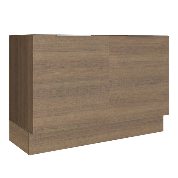Balcão Gabinete de Pia Madesa Stella 2 Portas (Sem Tampo e Pia) Rustic