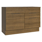Balcão Gabinete 120 cm 1 Portas e 2 Gavetas (Com Tampo) Rustic Stella Madesa