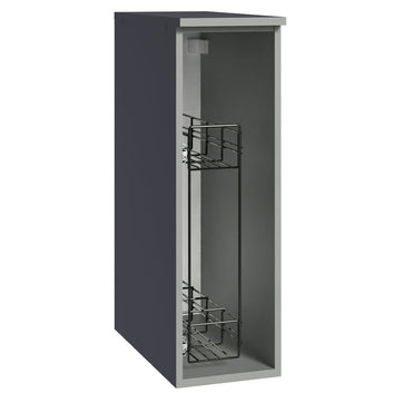 Balcão Porta-Temperos 20 cm Suspenso Cinza Nice Madesa