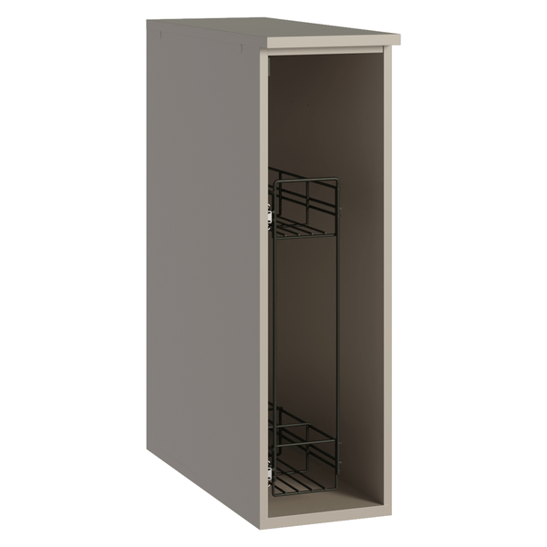 Balcão Porta-Temperos 20 cm Suspenso Crema Nice Madesa