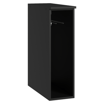 Balcão Porta-Pano 20 cm Suspenso Preto Nice Madesa