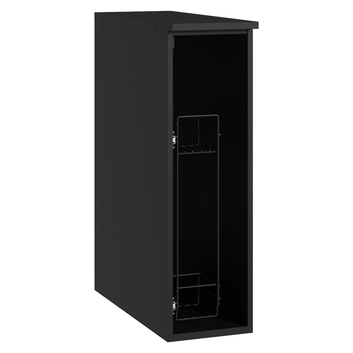 Balcão Porta-Tempeiros 20 cm Suspenso Preto Nice Madesa