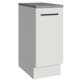 Balcão Madesa Agata 35 cm 1 Porta Branco