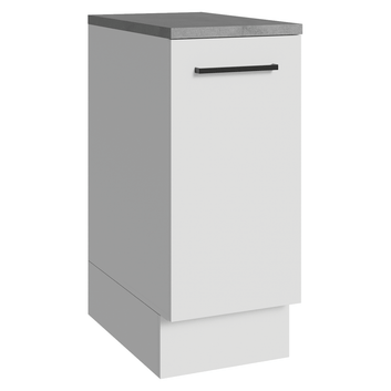 Balcão Madesa Agata 35 cm 1 Porta Branco