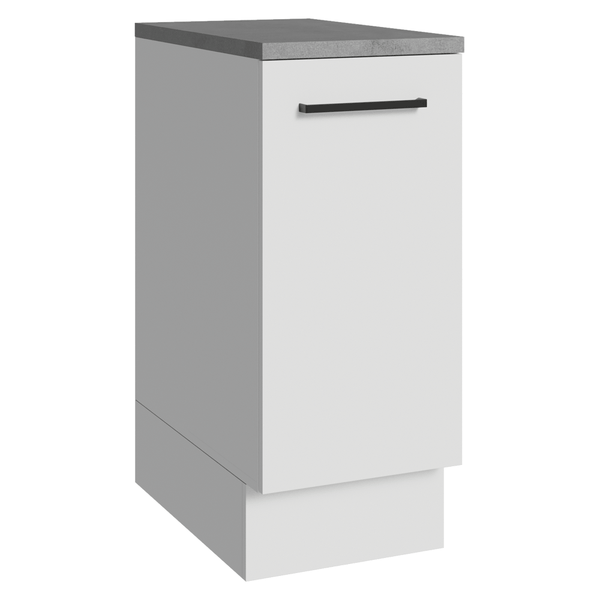Balcão Madesa Agata 35 cm 1 Porta Branco