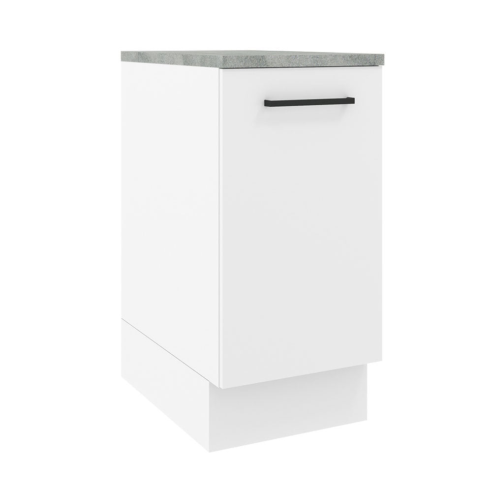 Balcão Madesa Agata 35 cm 1 Porta Branco