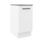 Balcão Madesa Agata 35 cm 1 Porta Branco