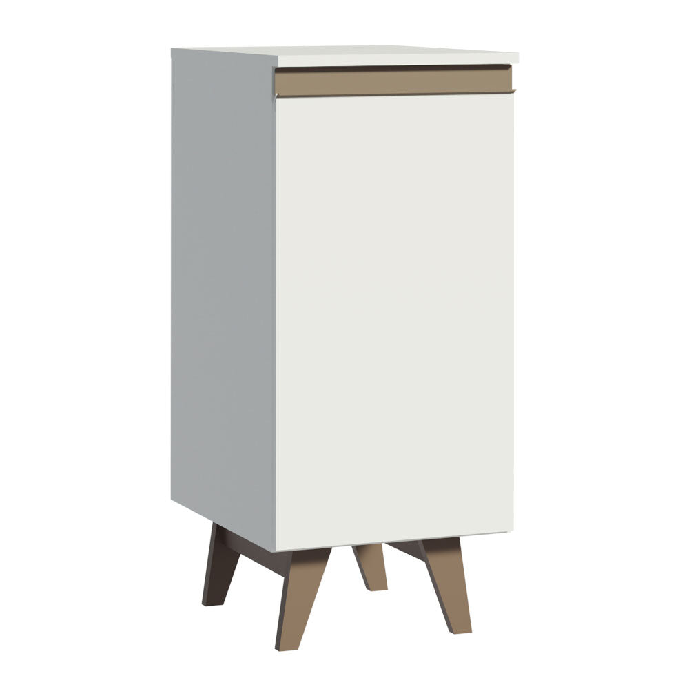 Balcão Madesa Reims 35 cm 1 Porta Branco