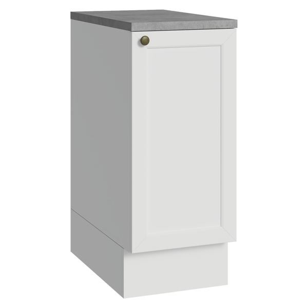 Balcão de Cozinha 35 cm 1 Porta Branco Vik Madesa