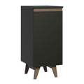 Balcão Madesa Reims 35 cm 1 Porta Preto