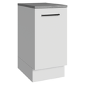 Balcão Madesa Agata 40 cm 1 Porta Branco
