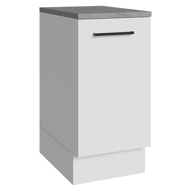 Balcão Madesa Agata 40 cm 1 Porta Branco