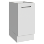 Balcão de Cozinha 40 cm 1 Porta (Sem Tampo) Branco Agata Madesa