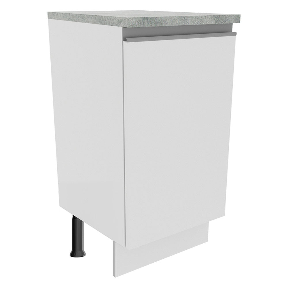 Balcão Madesa Glamy 40 cm 1 Porta Branco