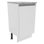 Balcão Madesa Glamy 40 cm 1 Porta Branco