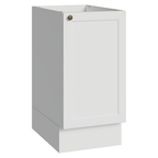 Balcão de Cozinha 40 cm 1 Porta (Sem Tampo) Branco Vik Madesa