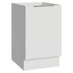 Balcão de Cozinha 50cm 1 Porta (Sem Tampo) Branco Stella Madesa