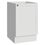 Balcão de Cozinha 50cm 1 Porta (Sem Tampo) Branco Vik Madesa