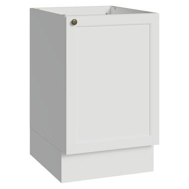Balcão de Cozinha 50cm 1 Porta (Sem Tampo) Branco Vik Madesa