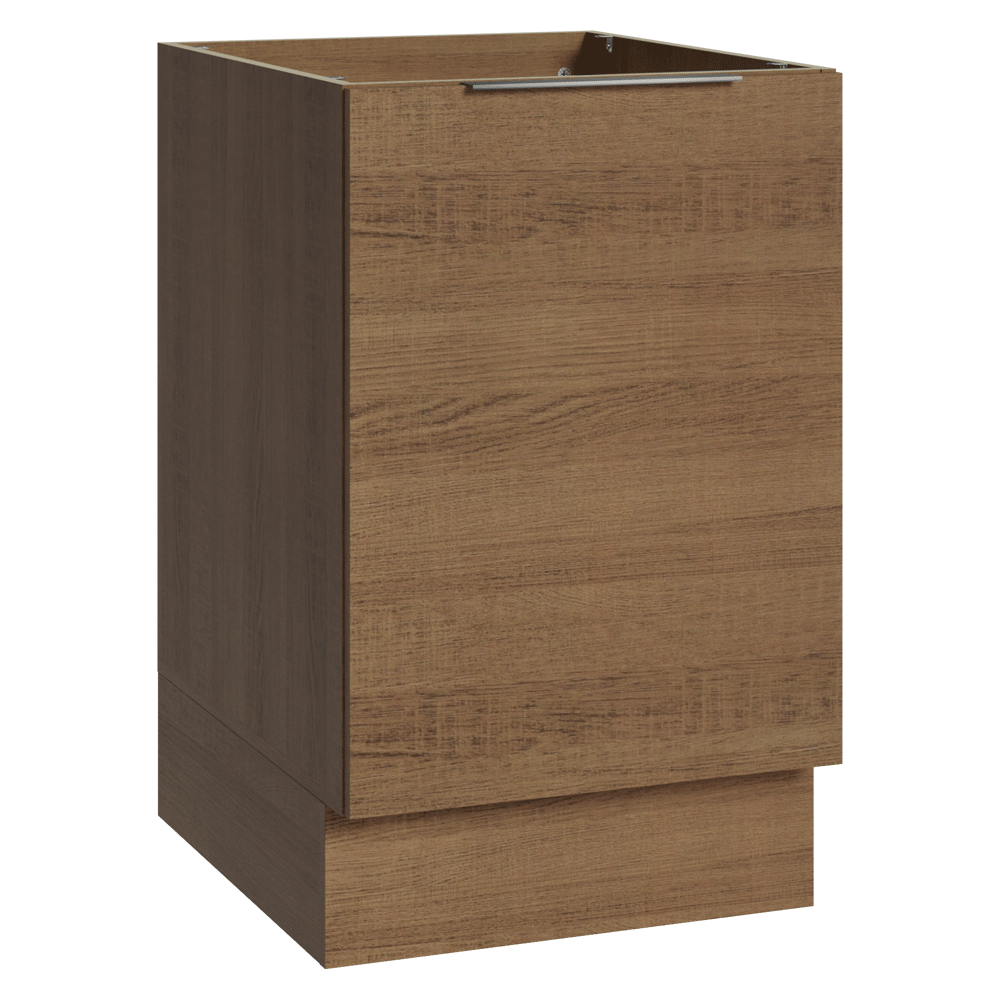 Balcão de Cozinha 50cm 1 Porta (Sem Tampo) Rustic Stella Madesa