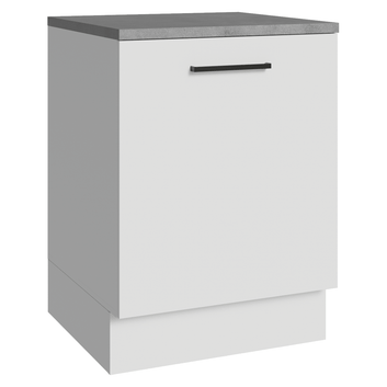 Balcão Madesa Agata 60 cm 1 Porta Branco