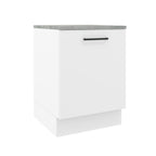 Balcão Madesa Agata 60 cm 1 Porta Branco