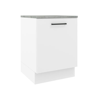 Balcão Madesa Agata 60 cm 1 Porta Branco