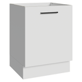 Balcão de Cozinha 60 cm 1 Porta (Sem Tampo) Branco Agata Madesa