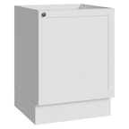 Balcão de Cozinha 60 cm 1 Porta (Sem Tampo) Branco Vik Madesa