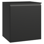 Balcão de Cozinha 60 cm 1 Porta Suspenso Preto Nice Madesa