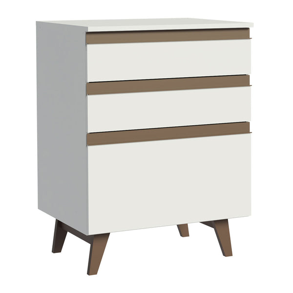 Balcão Madesa Reims 60 cm 3 Gavetas Branco