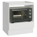 Balcão para Forno/Micro-ondas 70 cm 1 Gaveta (Sem Tampo) Branco Madesa