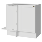 Balcão de Canto 1 Porta (Sem Tampo) Branco Vik Madesa